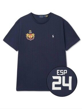 Polo by Ralph Lauren Navy Crest Graphic Short Sleeve Tee